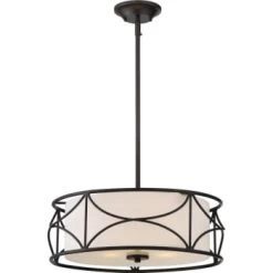 Designers Fountain Avara 18 In. 3-Light Pendant Fixture (Oil Rubbed Bronze)