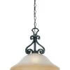 Designers Fountain Barcelona 18 X 14.5 In. 1-Light Outdoor Lantern (Natural Iron)