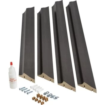 Zenith 48 X 36" Espresso Mirror Frame Kit - Image 2