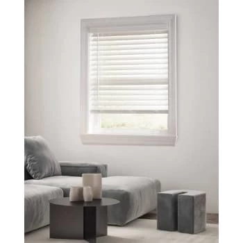 Champion® Trutouch® 30x66" Cordless 2.5" Faux Wood Blind White - Image 5