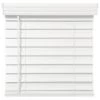 Champion® Trutouch® 66x72" Cordless 2.5" Faux Wood Blind White
