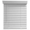 Champion® Trutouch® 39x60" Cordless 2" Faux Wood Blind White