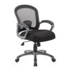 Boss Ergonomic Mesh Task Chair With 4 Padded Mesh Seat