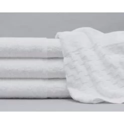 Best Western Elevations Bath Towel, 25x54", 11 Lbs/dz, White, Case Of 24
