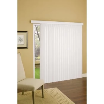Champion® 72 X 60" White 3-1/2" Vertical Blind - Image 2