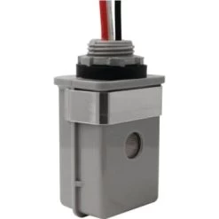 Stem Mount Photo Control, Polycarbonate Housing, 120 Volt
