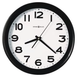 Howard Miller® Black/white Kenwick Round Wall Clock
