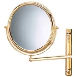 Jerdon 9 Wall Mounted Mirror Bright Brass Case Of 6