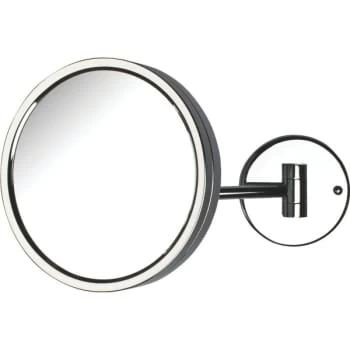 Jerdon 8.5 Wall Mounted Mirror Chrome Case Of 4