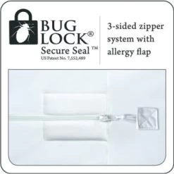 Allerzip Smooth Protect-A-Bed Flippable Waterproof Mattress Encasement, Twin Xl 38x80x9