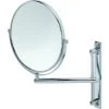 Jerdon 9" Wall Mount Mirror Chrome