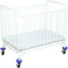 L.a. Baby Folding Crib Metal