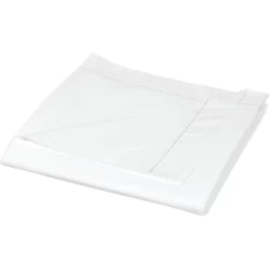 Cotton Bay® Classic™ T200 Flat Sheet Full 81x108" White, Case Of 24
