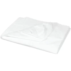 Cotton Bay® Classic™ T200 Fitted Sheet Full 54x75x12" White, Case Of 24