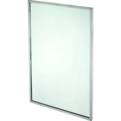 Bobrick® 24 X 30 In Stainless Steel Framed Mirror